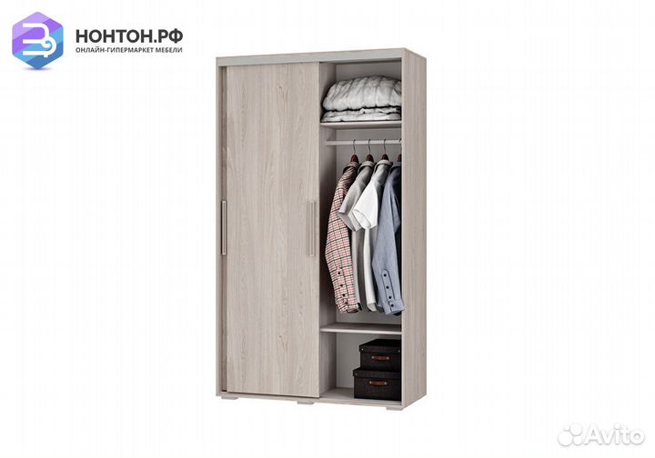 Шкаф-купе шкк-11 ясень белый