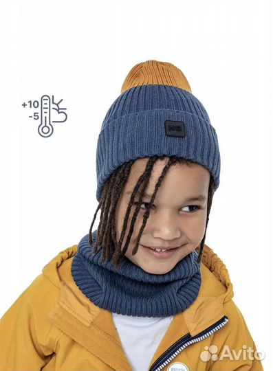 Комплект шапка и шарф Nikastyle