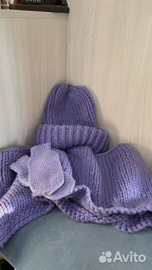 Шапка и снуд женские