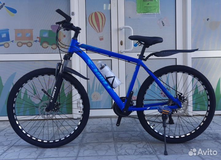 Велосипед алюминиевый новый 27,5