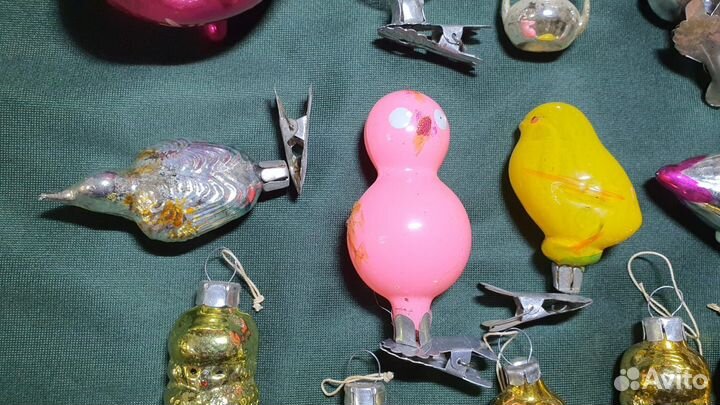 Елочные фигурки. СССР