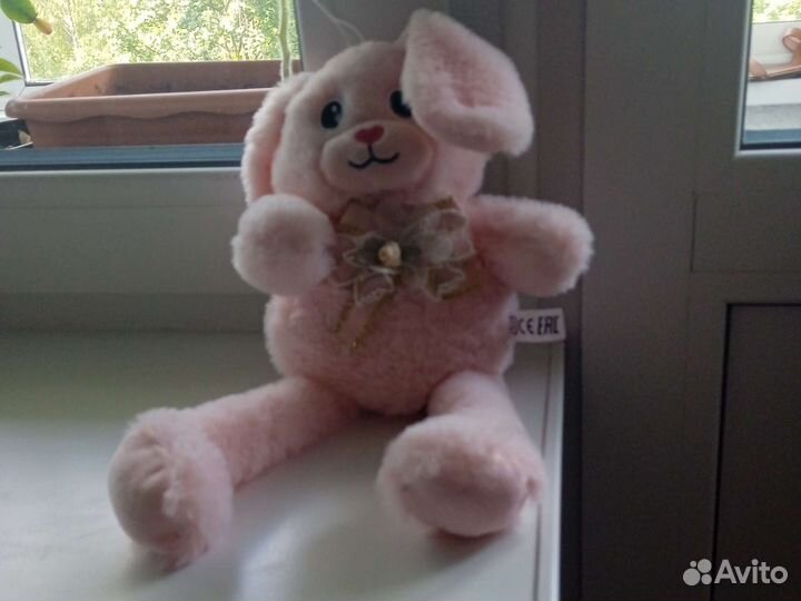 Мягкая игрушка заяц