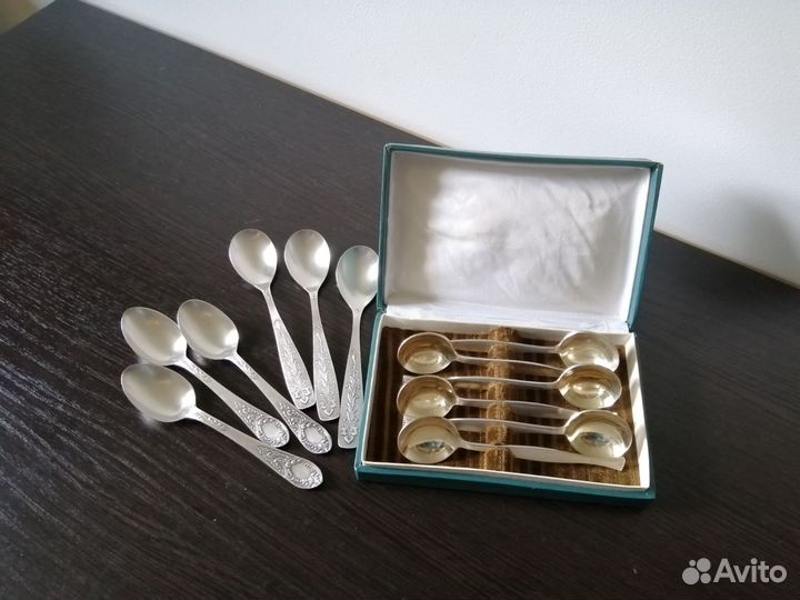 Чайные ложки мельхиор СССР