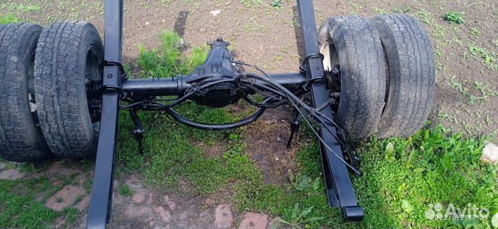 Задний мост на mercedes sprinter 411