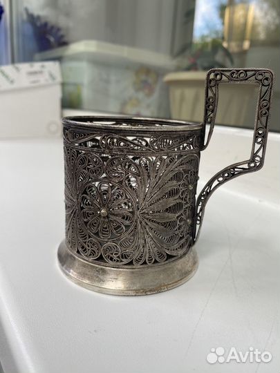 Подстаканник скань СССР