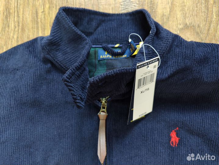 Вельветовая куртка бомбер Polo Ralph Lauren