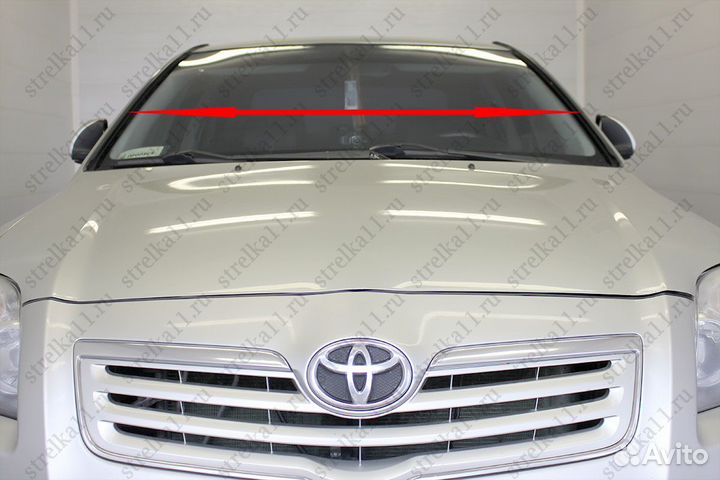 Дефлектор лобового стекла Toyota Avensis 2003-2008