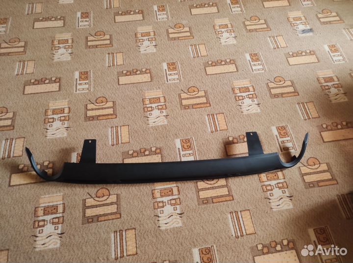 Спойлер заднего бампера Ford mondeo 4 2010-2014