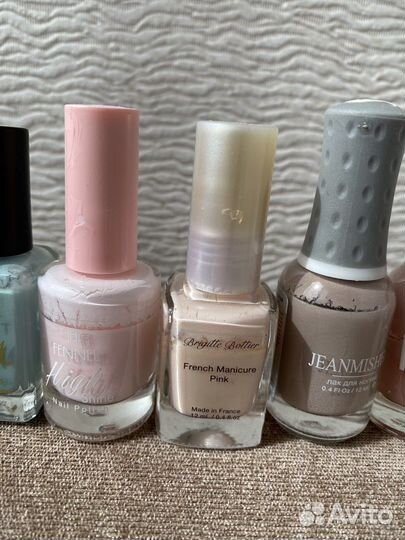 Лаки для ногтей пастельные пакетом