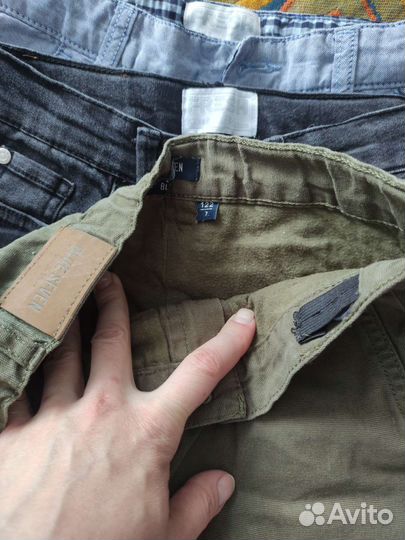 Брюки, рост 122, 3 пары