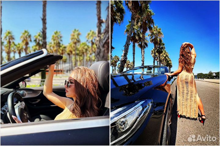 Фотосессия с кабриолетом