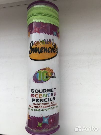 Цветные карандаши с разными ароматами