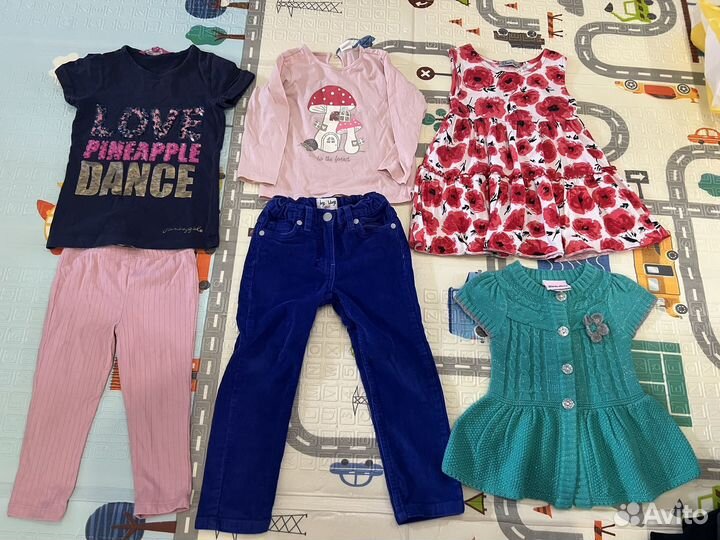 Вещи пакетом на девочку 86 92 98
