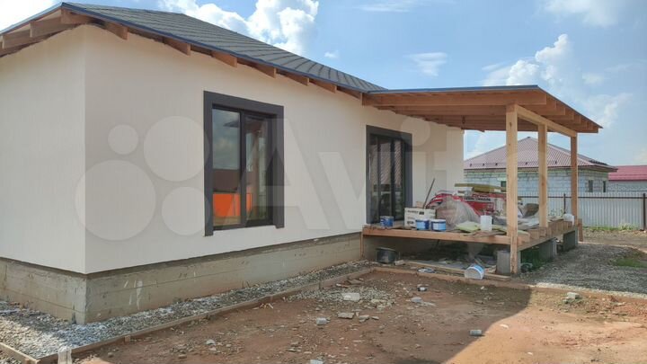 Дом 106,8 м² на участке 10 сот.