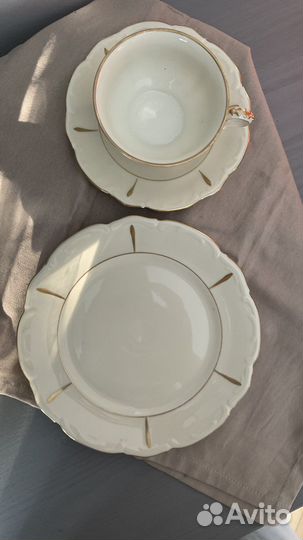 Чайное кофейное трио винтаж Бавария