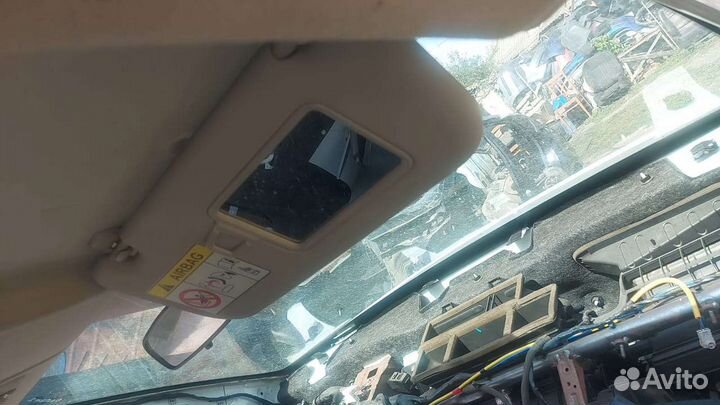 Hyundai solaris 2 солнцезащитный козырек правый