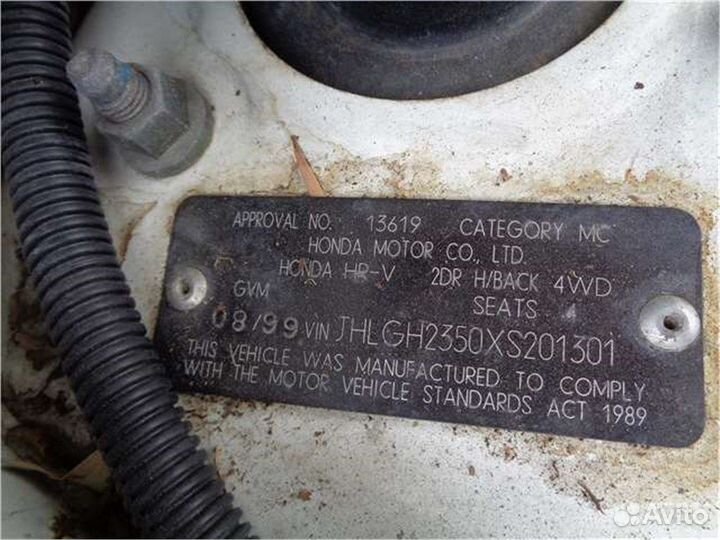 Разбор на запчасти Honda HRV