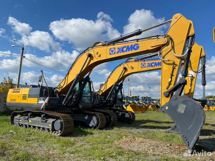 Гусеничный экскаватор XCMG XE335C, 2024