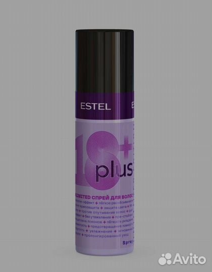 Спрей для волос estel 18 plus