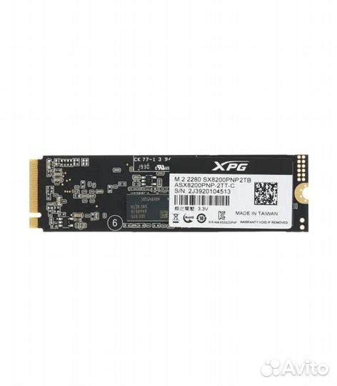2 тб SSD M.2 накопитель adata XPG SX8200 Pro (ASX8