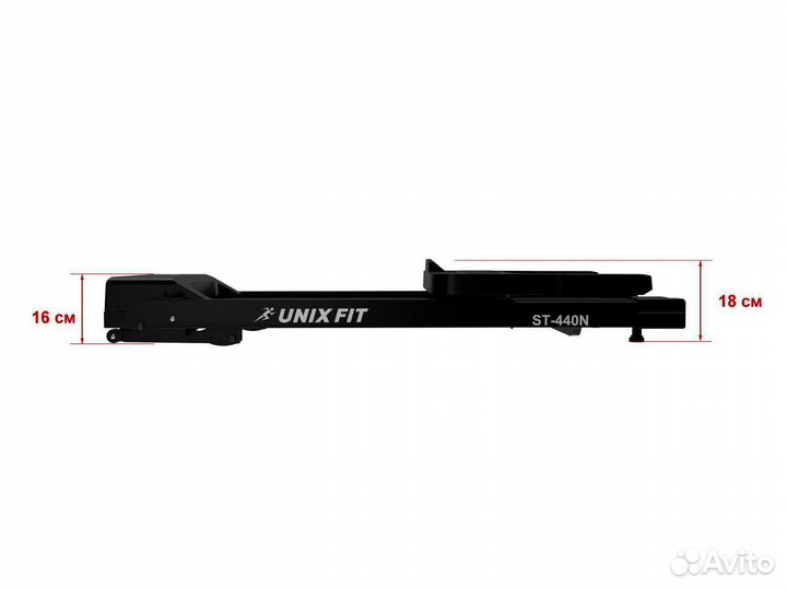 Беговая дорожка unixfit ST-440N Black