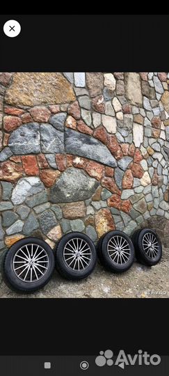 Литые диски r15 5 100 с резиной