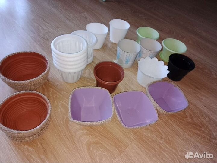 Керамические кашпо горшки
