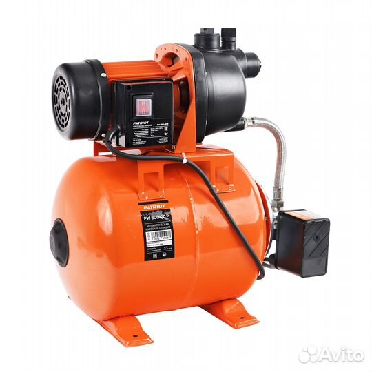 Насосная станция Patriot PW 800/20Р 800Вт пластик