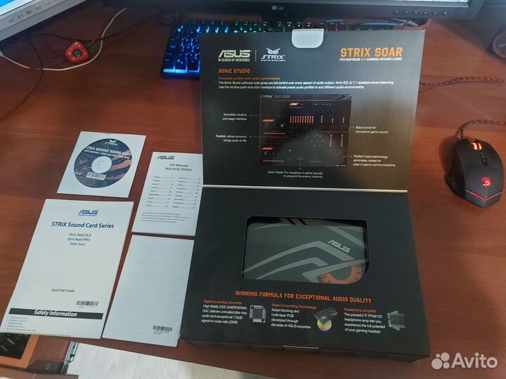 Звуковая карта asus strix soar