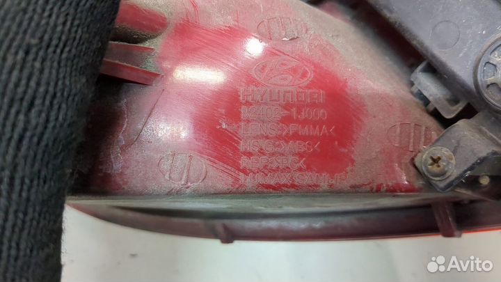 Фонарь (задний) правый Hyundai i20, 2009