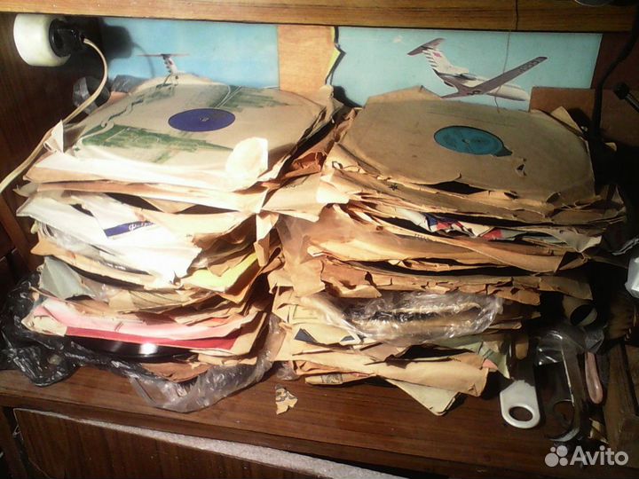 Пластинки граммофон патефон разные