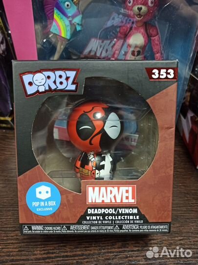 Фигурка Funko Dorbz Deadpool Venom (Pop in A Box E