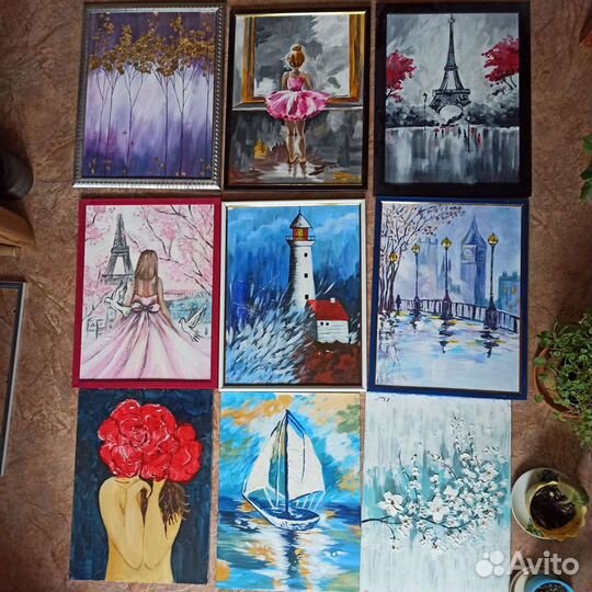 Картины. Акрил на холсте