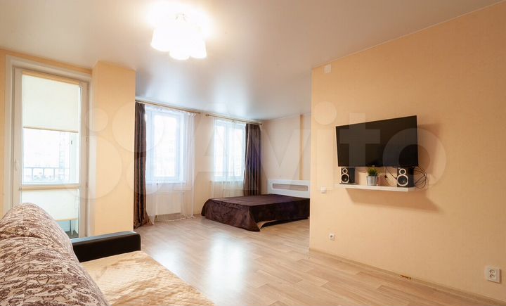 Квартира-студия, 45 м², 2/6 эт.