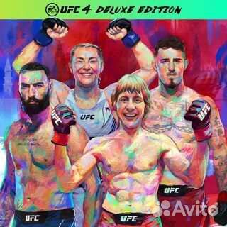 Игра Ufc4 Deluxe Edition PS4 PS5