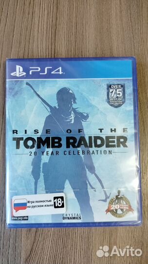 Rise of the Tomb Raider ps4 Новый