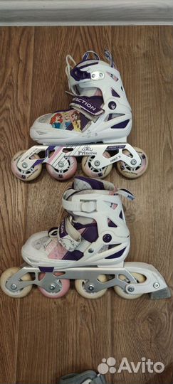 Детские ролики и защита