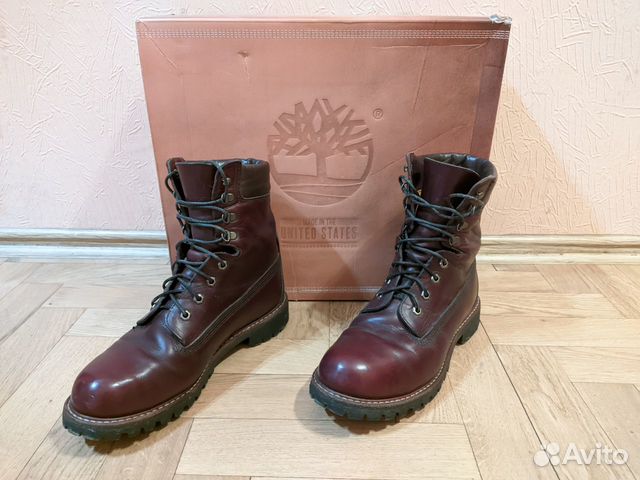 Timberland 8 inch Burgundy