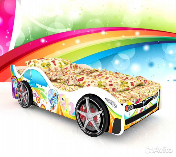 Кровать машина