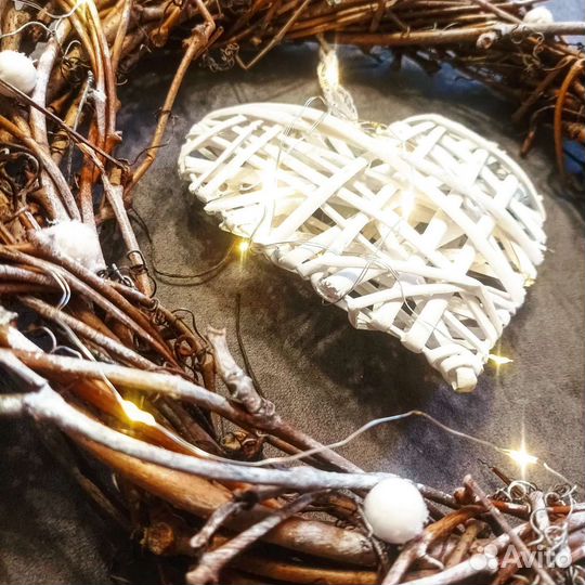 Венок интерьерный украшение для дома