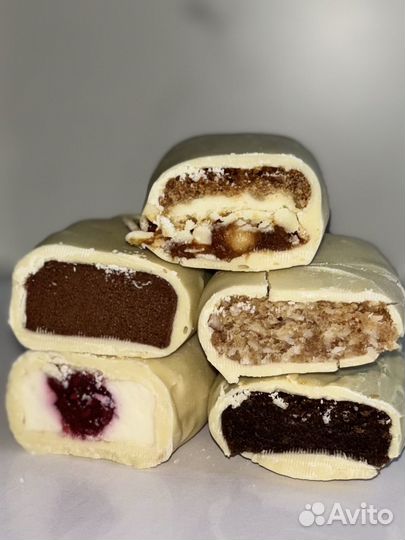 Мини Эскимо пирожное, трайфлы, моти и др в профиле