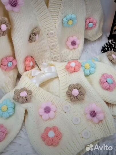 Кардиган для девочки 80