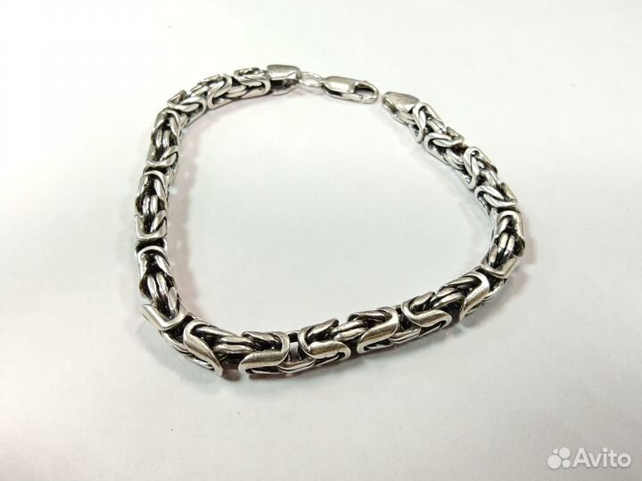 Серебряный браслет 23,7гр (Дм)