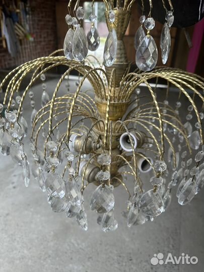 Люстра хрустальная