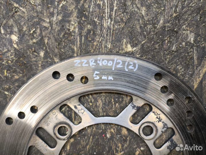 Zzr400-2 zzr400 93-07 задний тормозной диск
