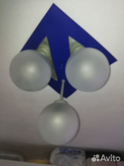 Светильник потолочный подвесной бу