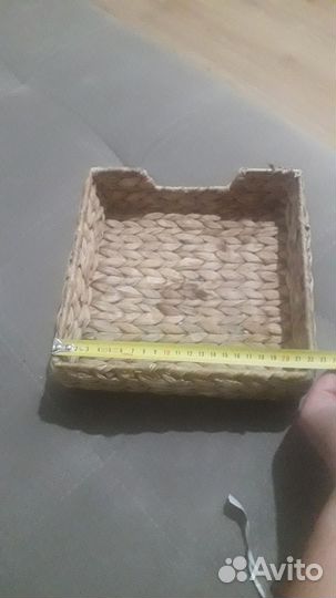 Плетеные корзинки IKEA