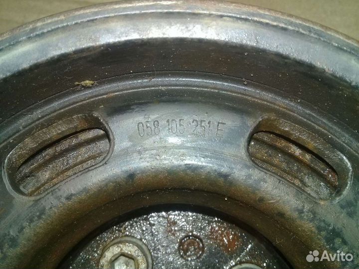 Шкив коленвала 1.8 ADR Volkswagen Passat B5