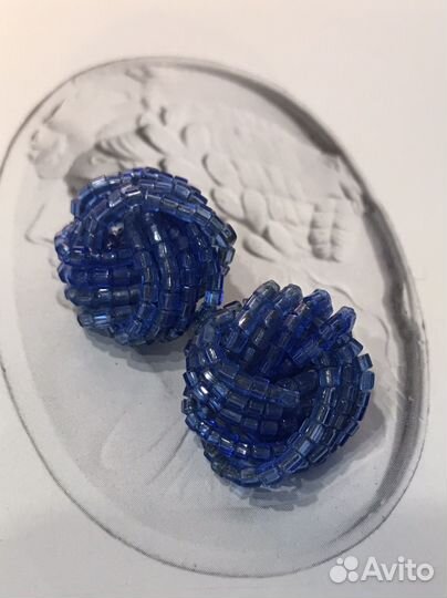 Винтажные броши, серьги, колье