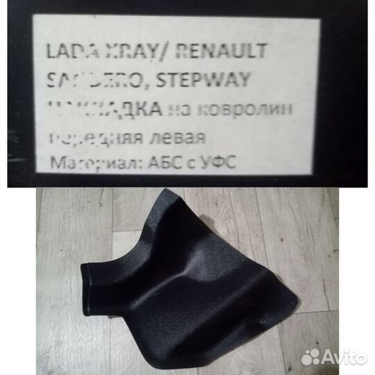 Накладки LADA xray/renault sandero /stepwey